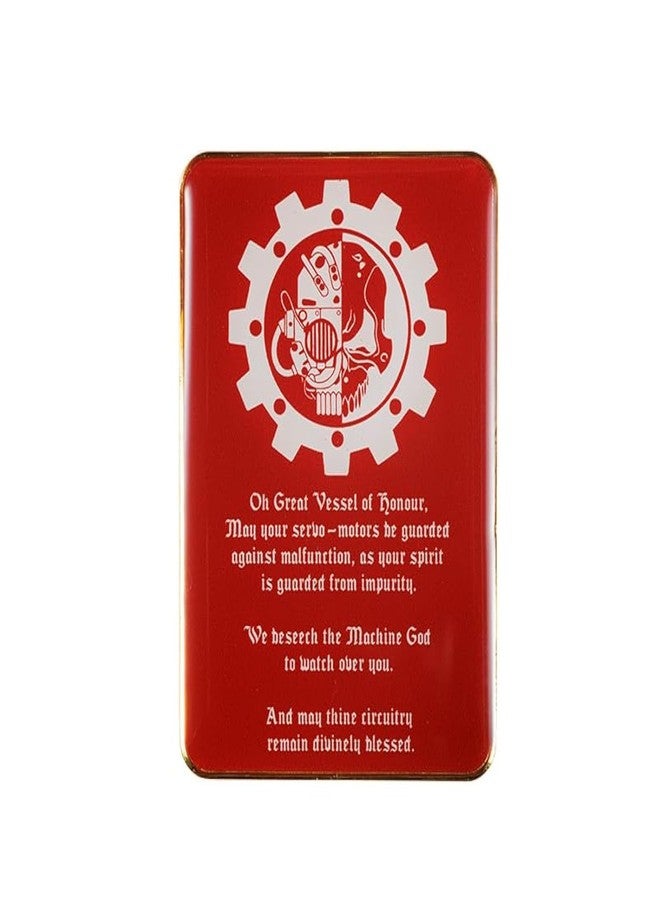 Starforged Adeptus Mechanicus STC شارة بدبوس مغناطيس الثلاجة مطرقة حرب 40000 بروش - Image 1